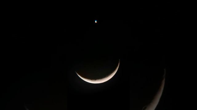 PLANET VENUS AND CRESCENT MOON | VLOG NO. 100 смотреть онлайн