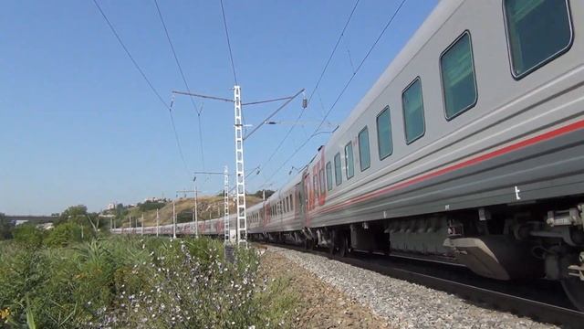 ЭП1М-726 с поездом №293 Анапа — Мурманск смотреть онлайн