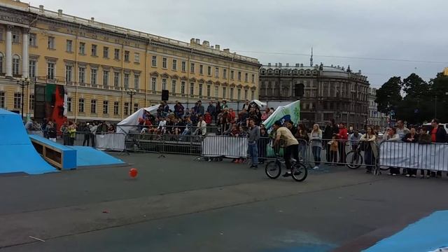 День молодежи в Санкт Петербурге 2016 трюки смотреть онлайн
