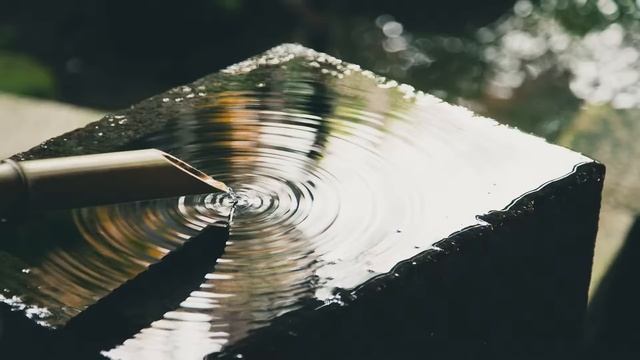 Bamboo Water Fountain + Flute | Healing Music, Meditation Music, Relaxing Music, Sleep, Yoga, Study смотреть онлайн