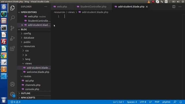 Learn Laravel 8 Beginners Tutorial #29 - Create & Save Form Data to Database Table смотреть онлайн