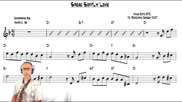 Sax w/ musicsheet : Sailing, Tears in heaven, Cry me a river, Harlem nocturne, Speak softly, Bésame смотреть онлайн