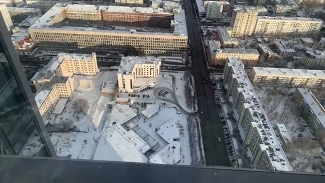 Стрим с башни Высоцкого, смотровая площадка. смотреть онлайн