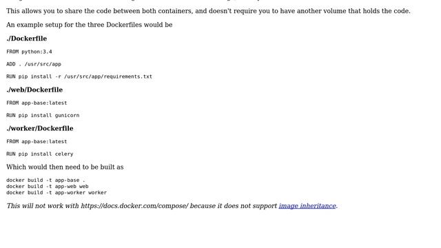 DevOps & SysAdmins: Sharing code base between docker containers (2 Solutions!!) смотреть онлайн