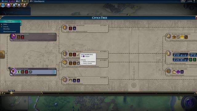 Civ VI - Gorgo (Greece) Part 1 смотреть онлайн