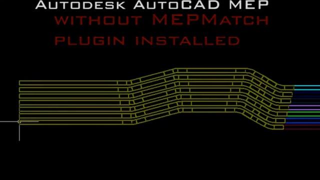 MEPMatch plugin for Autodesk AutoCAD MEP overview смотреть онлайн