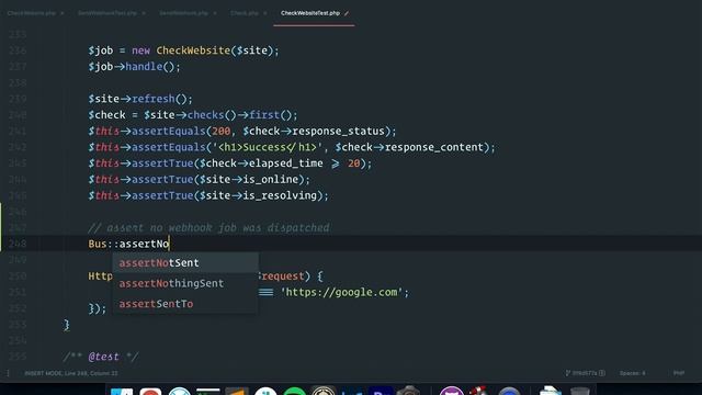 23 - replacing the webhook call with a job dispatch смотреть онлайн