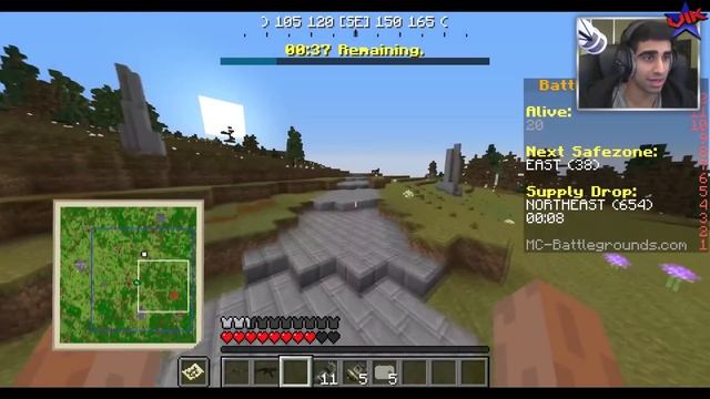 TOP 10?! - MINECRAFT BATTLEGROUNDS #1 (MC PUBG SERVER) смотреть онлайн
