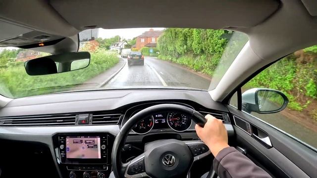 2021 VW Passat B8 Face DSG 2.0TDi 150HP | FP POV Test Drive 4K смотреть онлайн