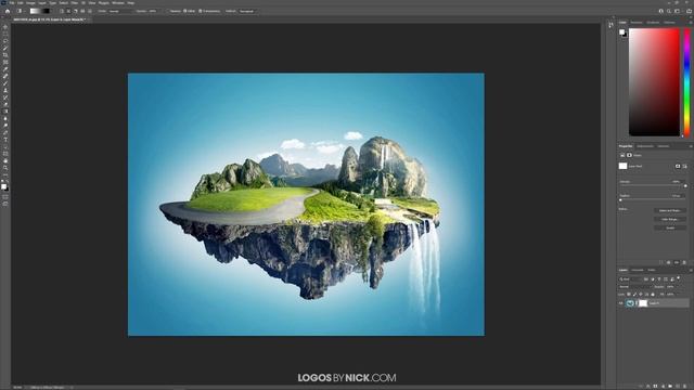 Make A Transparent Gradient In Photoshop смотреть онлайн