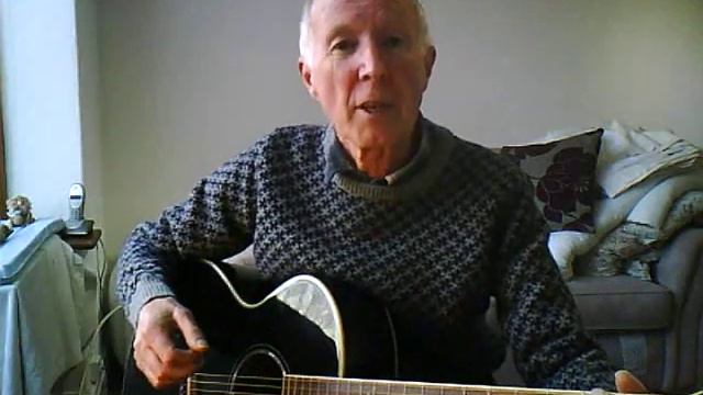 Tutorial. How to play FREE AS A BIRD - the Beatles смотреть онлайн