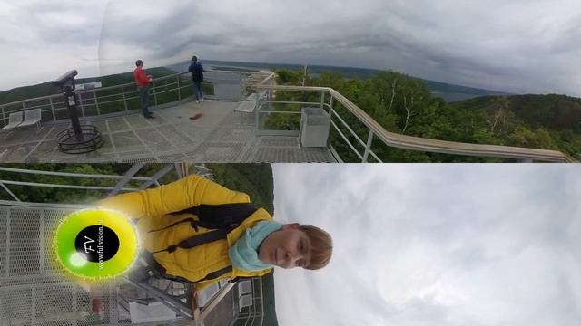 07 - Панорама со смотровой площадки на горе Стрельная - Самара - 360 видео смотреть онлайн