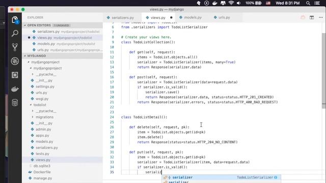 Your First Full CRUD Restful API with Django Rest Framework and Docker - Part #2 смотреть онлайн