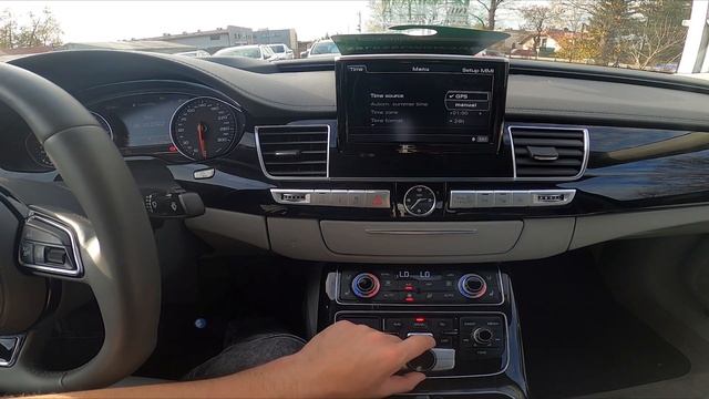 How to Manually Change Date and Time in AUDI A8 D4 ( 2010 – 2017 ) - Manage Time Settings смотреть онлайн
