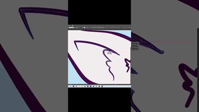 Рисуем в Иллюстраторе \ Как нарисовать собаку в Adobe illustrator \ Урок для новичков #Short смотреть онлайн