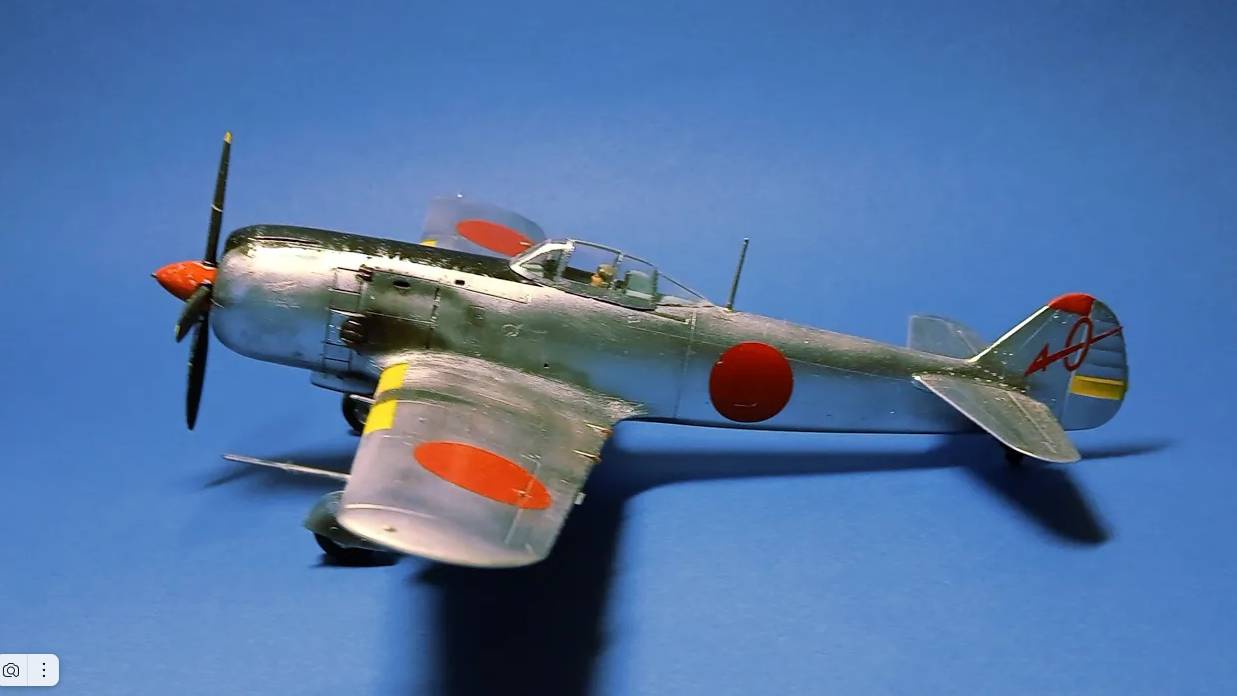 Сборка Nakajima Ki-84 Hayate | Tamiya 1/48 |Mr.Motochkin