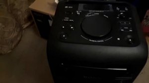 #Распаковка акустической системы Sony MHC-V11