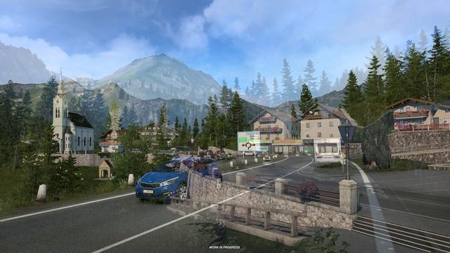 ОБНОВЛЕНИЕ АВСТРИИ В ETS 2 - АЛЬПЫ смотреть онлайн
