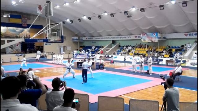 Чемпионат Европы по Шотокан FSKA 2016 год Черкассы 5 смотреть онлайн