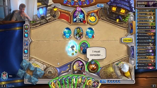 Hearthstone: Classic Zetalot Priest! смотреть онлайн
