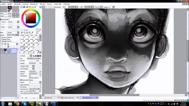 Speedpaint: [Downward Lighting] смотреть онлайн