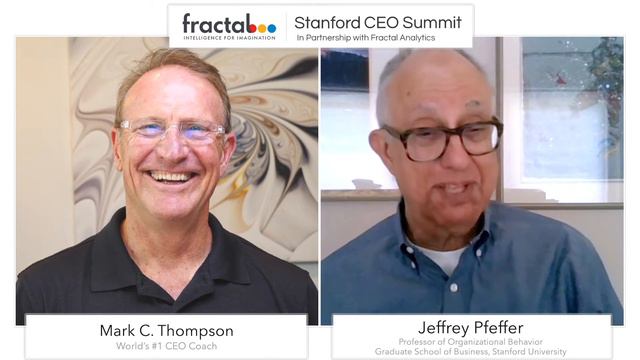 Stanford CEO Summit - Jeffrey Pfeffer | Stanford University смотреть онлайн