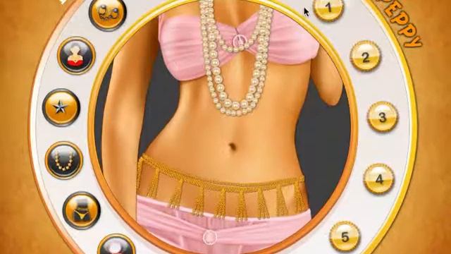 Обзор игрового процесса флеш-игры Украшение для живота (Hip Decor Gameplay)