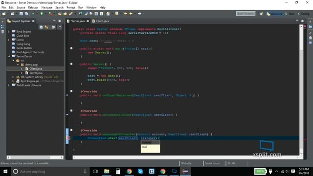 How to Create a Java Server for Beginners Using Byrd Engine смотреть онлайн