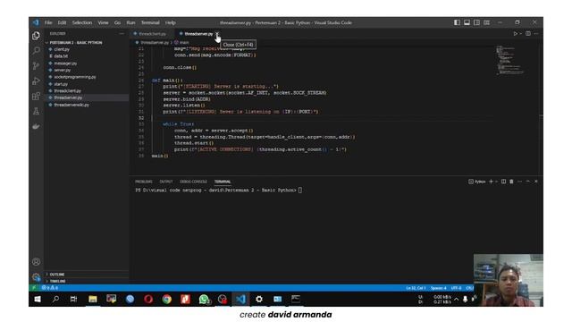 Praktikum Socket Programming смотреть онлайн