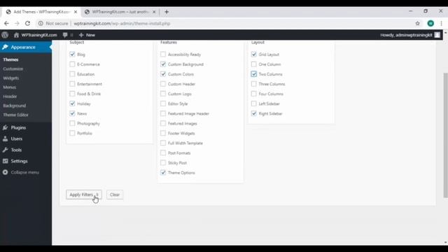 How to Search and insert Themes in Wordpress website / wordpress themes [Digital span].... смотреть онлайн