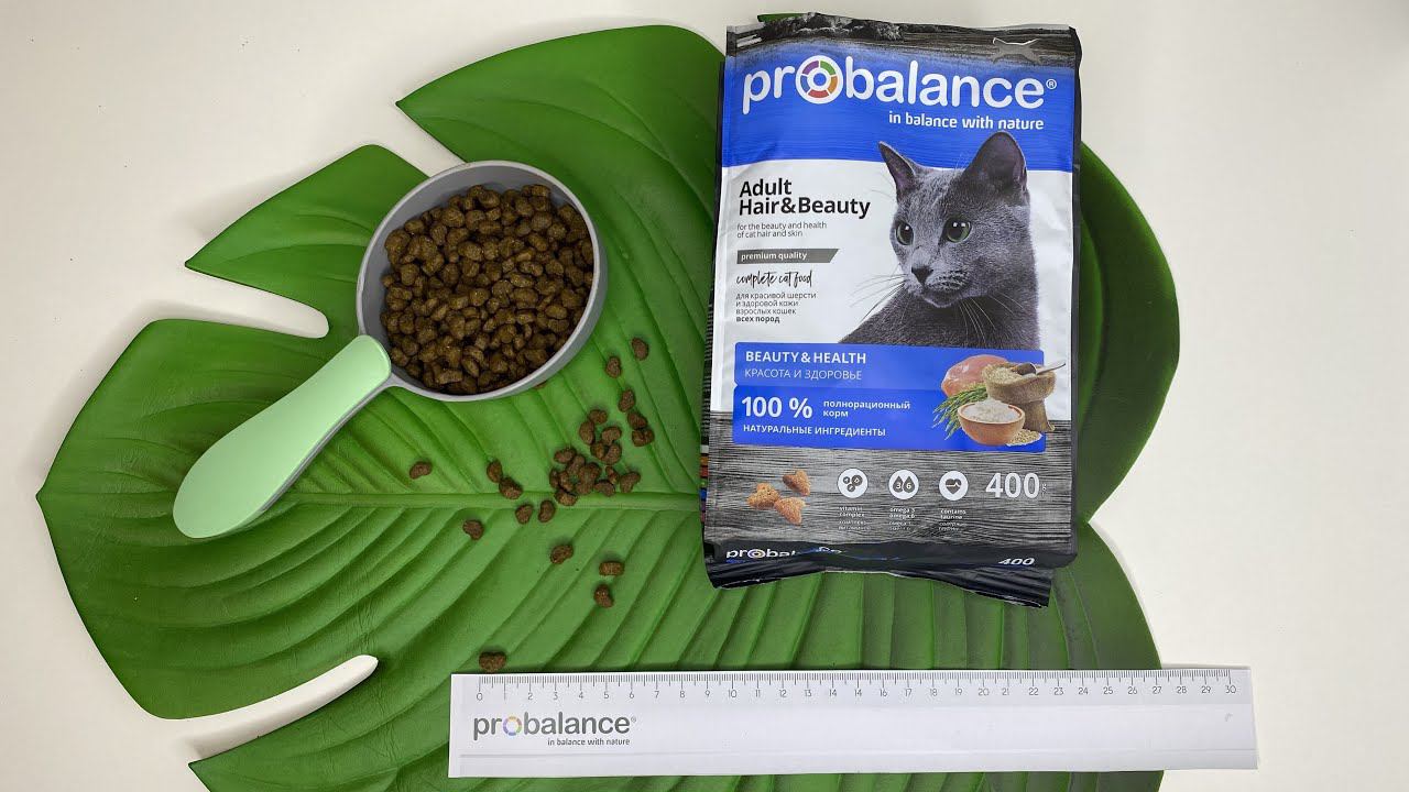 Корм для кошек PROBALANCE "HAIR & BEAUTY" смотреть онлайн
