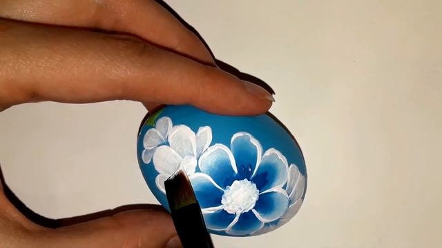 Рисуем ромашку плоской кистью смотреть онлайн