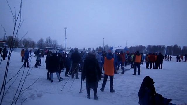 Лыжня России в Караваево. г. Кострома смотреть онлайн