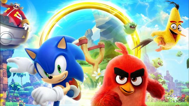 ANUNCIAN CROSSOVER OFICIAL DE SONIC Y ANGRY BIRDS смотреть онлайн