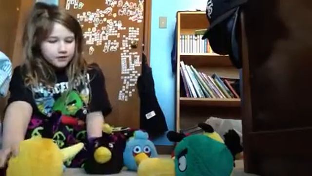Playing with angry birds plush toys 3 meet the orange bird смотреть онлайн