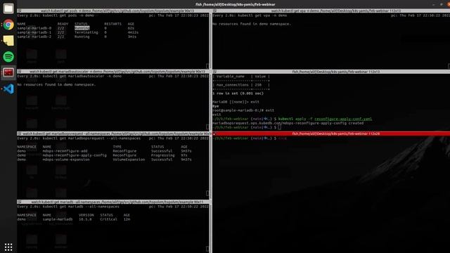 MariaDB Auto-Scaling and Reconfiguration in Kubernetes Native way using KubeDB смотреть онлайн