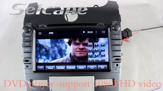 HD 1024*600 2009 2010 2011 KIA CERATO Touch Screen Audio System DVD Player With Bluetooth MP3 SWC