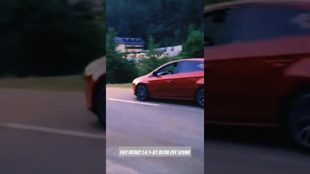 Fiat Bravo 1.4 T-jet Blow off sound смотреть онлайн