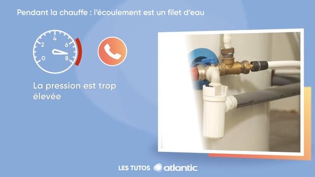 Comment procéder en cas de fuite du groupe de sécurité de votre chauffe-eau ? Atlantic смотреть онлайн
