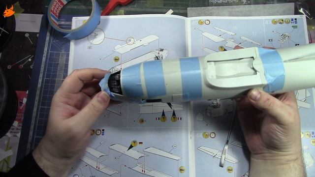 Сборка модели C-160D Transal от Revell часть 2 смотреть онлайн