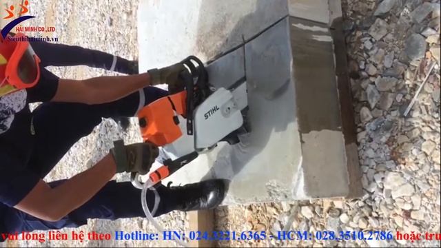 Máy cắt tường bê tông STIHL GS-461 cắt nhanh, hiệu quả смотреть онлайн