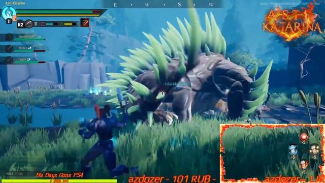 Dauntless Online PS4 PRO смотреть онлайн
