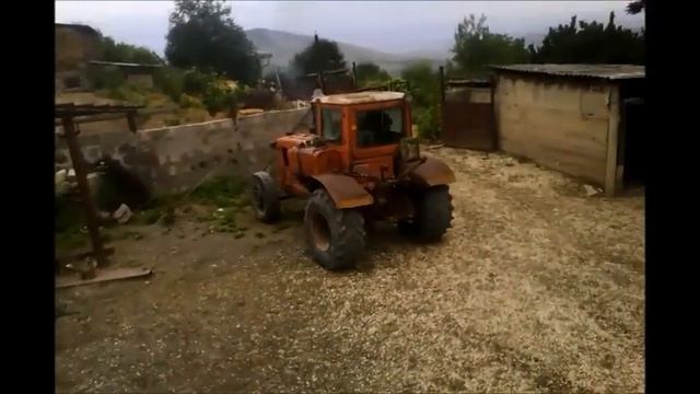 ДТ 75 НА КОЛЕСАХ. В КАПАНЕ.СЕЛО ЕГВАРД смотреть онлайн