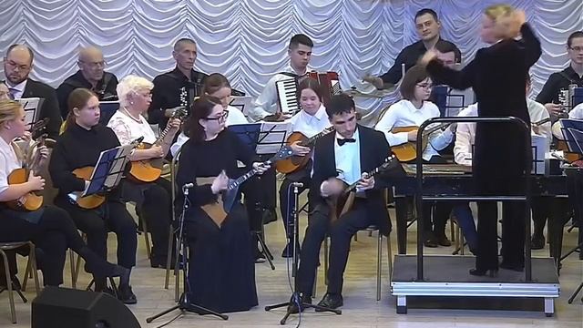 Концертные вариации на тему русской народной песни ,,Калинка". смотреть онлайн