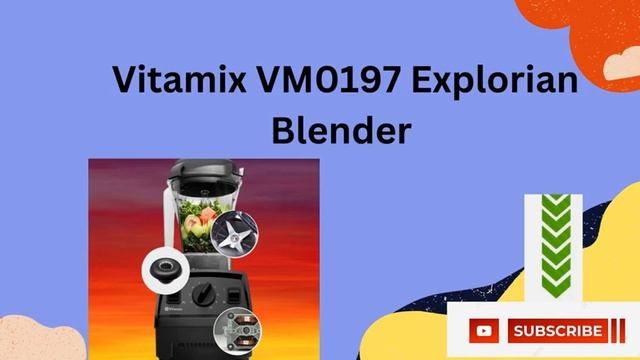 Review Vitamix VM0197 Explorian Blender смотреть онлайн