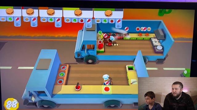 Играем в Overcooked на PlayStation 4. Обзор игры Overcooked. Игры на двоих на PlayStation. смотреть онлайн