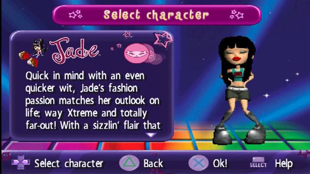Bratz Dress Up Get Down And Be A Bratz Superstar!  [PS1]