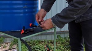 Капельный полив Жук от ёмкости