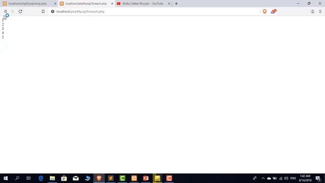 Part 15: foreach loop in PHP | Abdus Sattar Bhuiyan смотреть онлайн