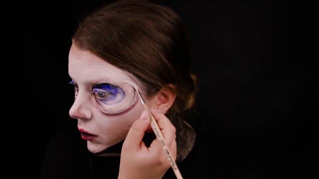 Макияж куклы на хеллоуин/Halloween makeup tutorial/ Doll makeup/ Doll search for nyxcosmetics/ смотреть онлайн